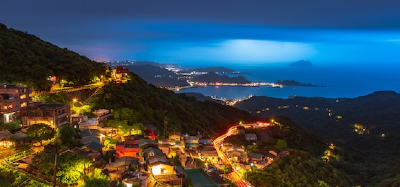 九份の夜景