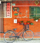 安平老街の風景