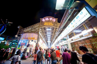 士林夜市の画像
